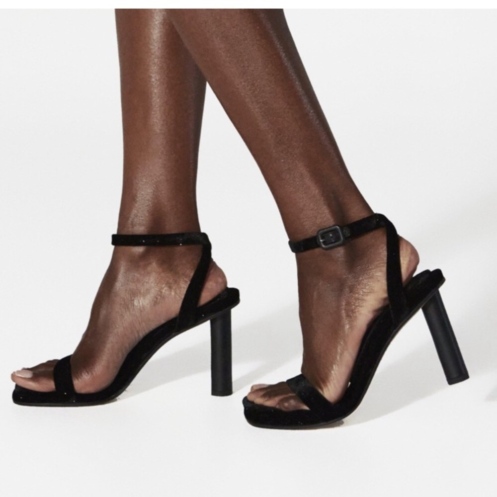 New Tamara Mellon Velvet Pillow Top Stilettos